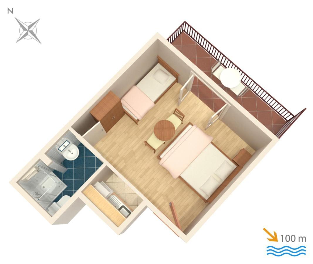Apartments By The Sea Podaca, Makarska - 515 Kültér fotó